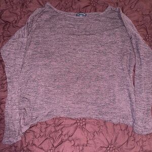 American Eagle Outfitters Maroon Sweater
